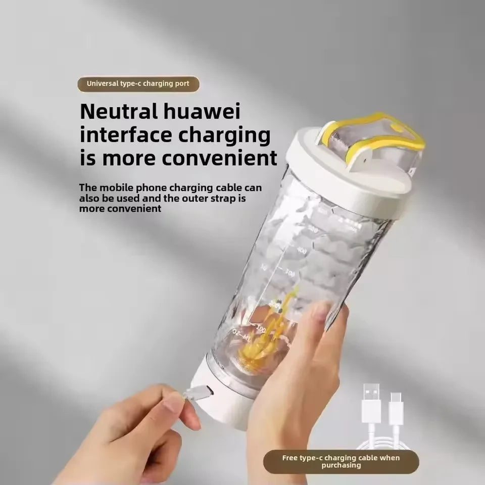 New Women Men Self-Stirring Shaker Cup Bottles Gym Sports Protein Shakes Mixing Cups Outdoor Drinkware Automatic Stirring Cup