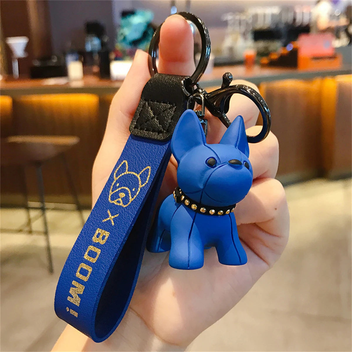 Anime GOODS Anime pvc keychain - Bulldog Cute Y2K Cartoon Pendant, suitable for bags and keys, perfect gift for fans