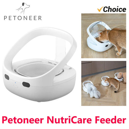 New Petoneer NutriCare Feeder Tailored For Multi-Pet Households Pet feeder Cat And Dog Feeder With App Global Version