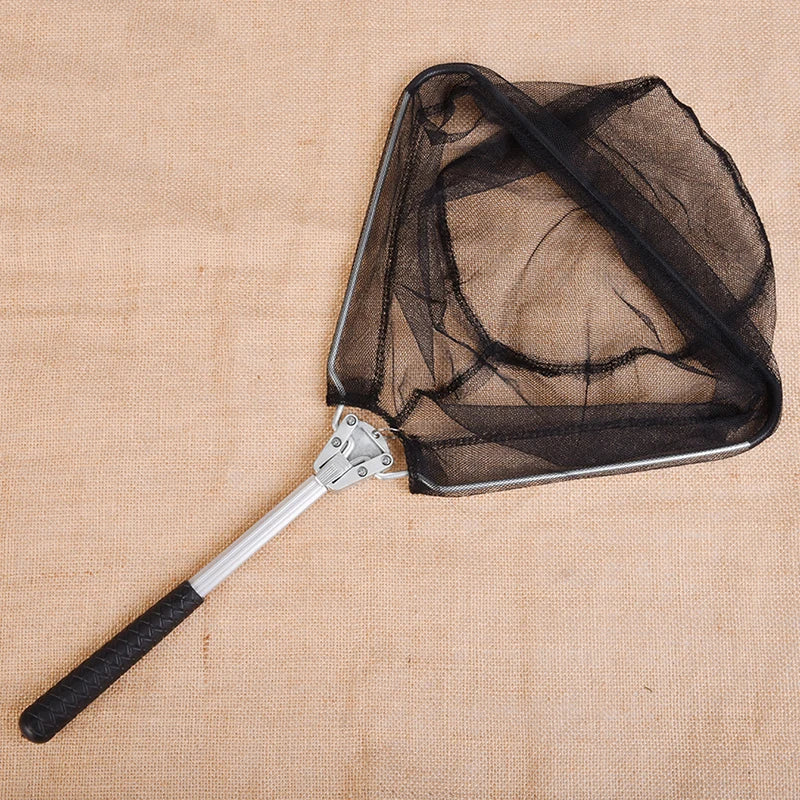 Portable Retractable Fishing Net Telescoping Foldable Landing Net Pole Folding Landing Net For Fly Fishing High Quality Durable