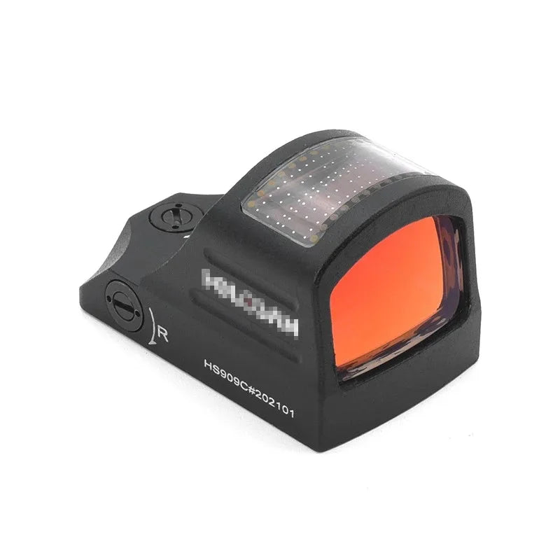 Tactical 507C Holosan Solar Power Red Dot Sight Mini Reflex with 20mm Glock Rex Mount Rail for Outdoor Pistol Hunting