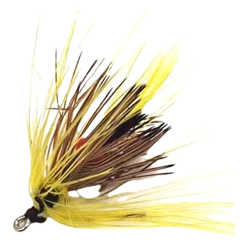 Fly Fishing Fly Topwater Baits Light Weight Artificial Butterfly Fishing Baits Insect Fly Fly Fishing Lures Enduring