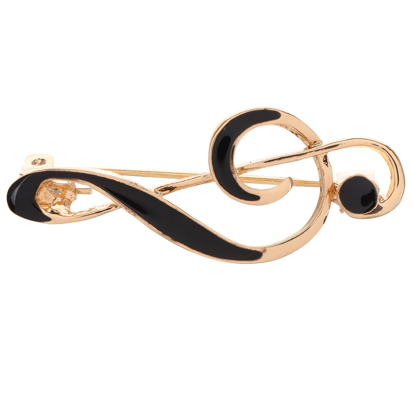 Musical Note Brooch Pins Zinc Alloy Jewelry for Clothes Wedding Lapel Pins Enamel Music Theme Accessories Women Men Suit Sweater