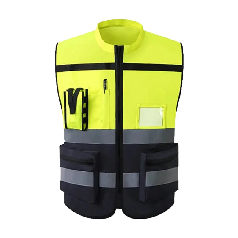 Safety Vest Construction Clothes High Visibility Vest Working Clothes Sports Outdoor Safety Clothing