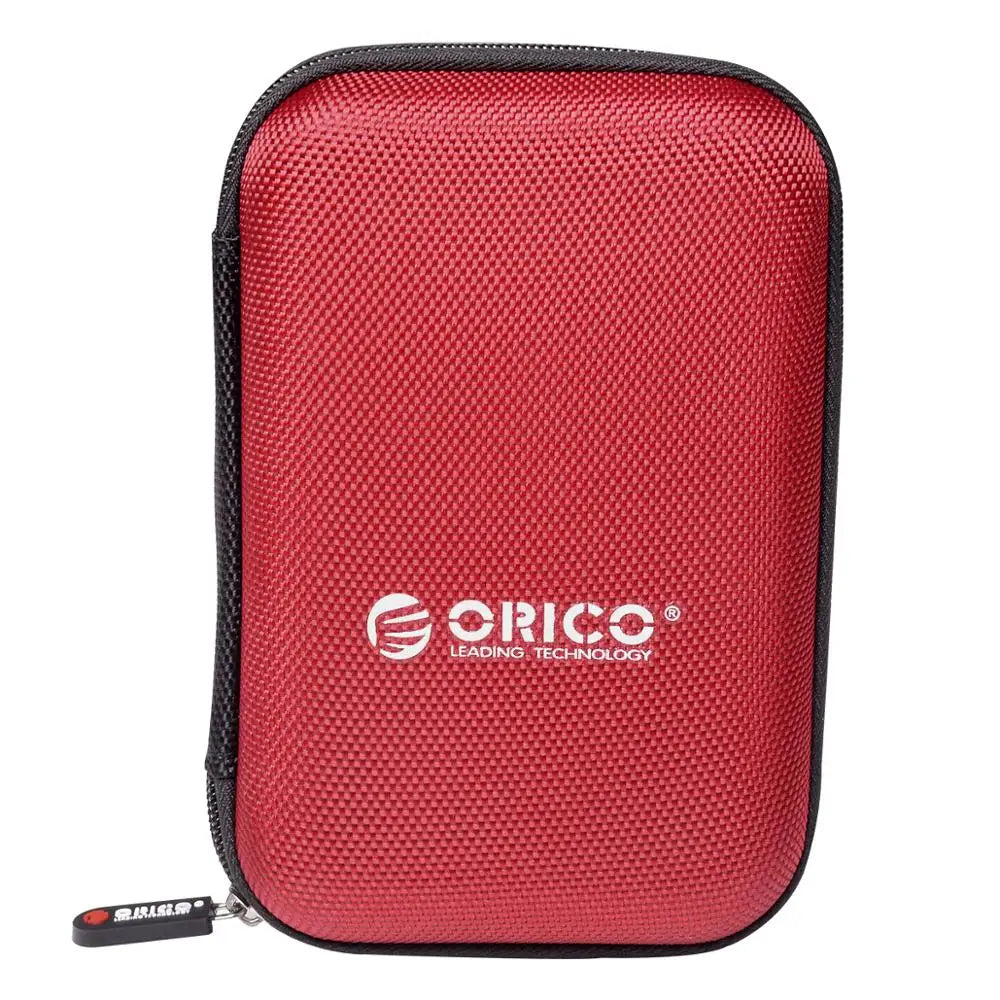 ORICO 2.5 inch HDD/SSD Hard Drive Case Hard Drive Bag for External Portable HDD hdd box case storage Protection Black/Red/Blue