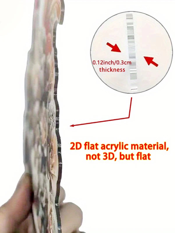 1pcs Music Legend Window Decoration, vivid indoor/outdoor decorations, unique birthday gifts for music enthusiasts,