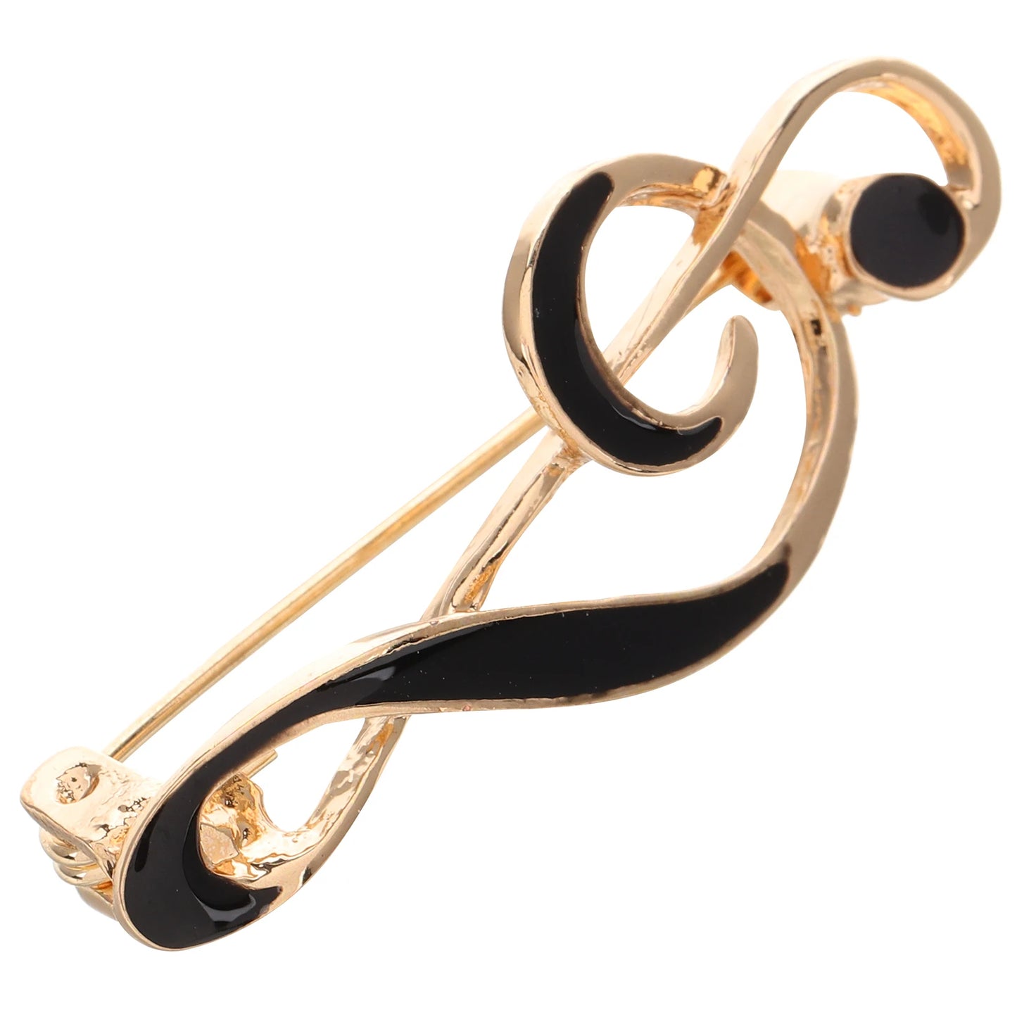 Musical Note Brooch Pins Zinc Alloy Jewelry for Clothes Wedding Lapel Pins Enamel Music Theme Accessories Women Men Suit Sweater
