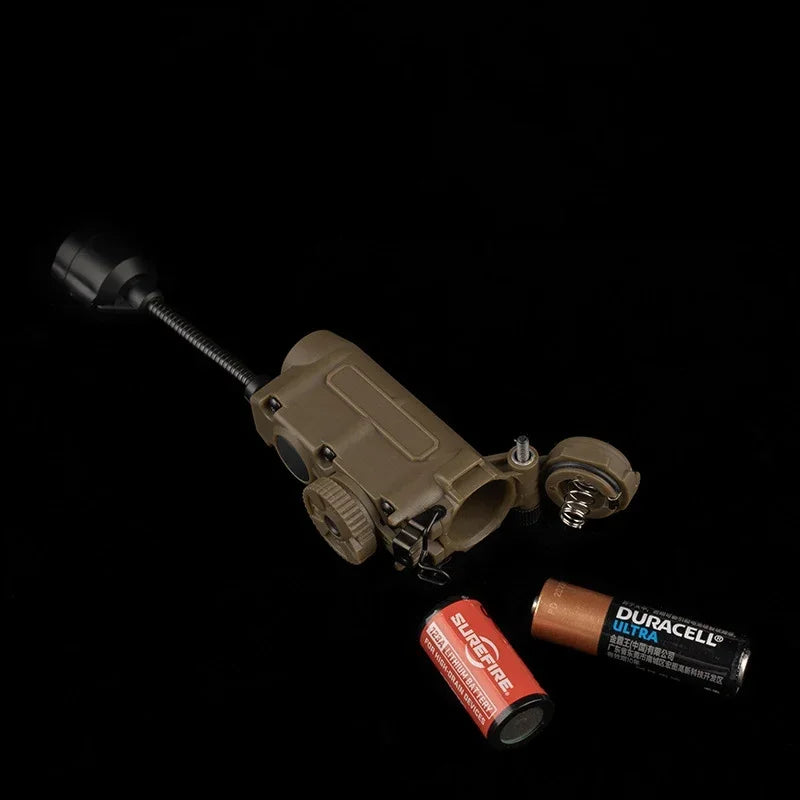 Tactical Helmet Lamp Head Lantern with Multi-color IR Light for Weapon Lights and Emergency Signal Outdoor Hunting Camping