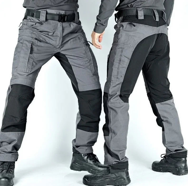 Tactical Pants Men's Spring And Autumn Combat Pants Outdoor Trous ers Loose Wear-resistant Overalls