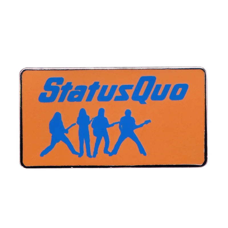 Creativity Rock Music Enamel Pins Send Friend Fans Boutique Medal Gift Fashion Jewelry Cartoon Metal Brooch Decorate Badges