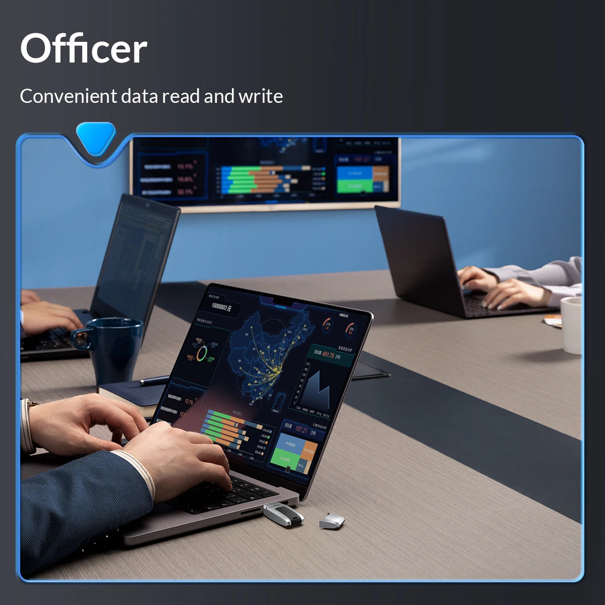 ORICO USSD Solid State U Disk 520MB/S Pen Drive Metal USB Flash Drive Type C 1TB 64GB 128GB 256GB Ultra High Speed Pendrives