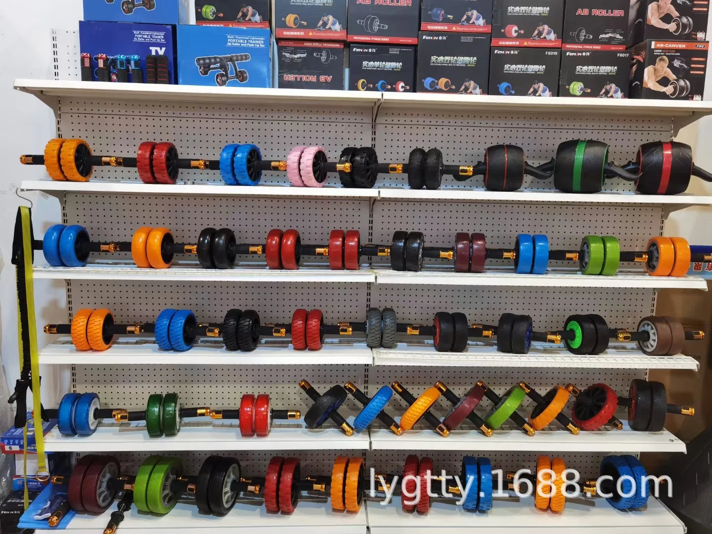 Abdominal Wheel, Multi-specification Pressure and Wear-resistant Fitness Wheel, Non-slip Single and Double Abdominal Wheel