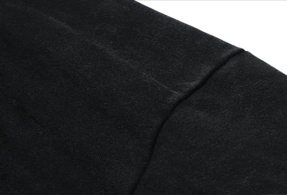 Tactical Duck Soldier Graphic Vintage Washed Hoodie Men'S Streetwear Loose Casual Hooded Sweatshirt Military Style Fashion Top