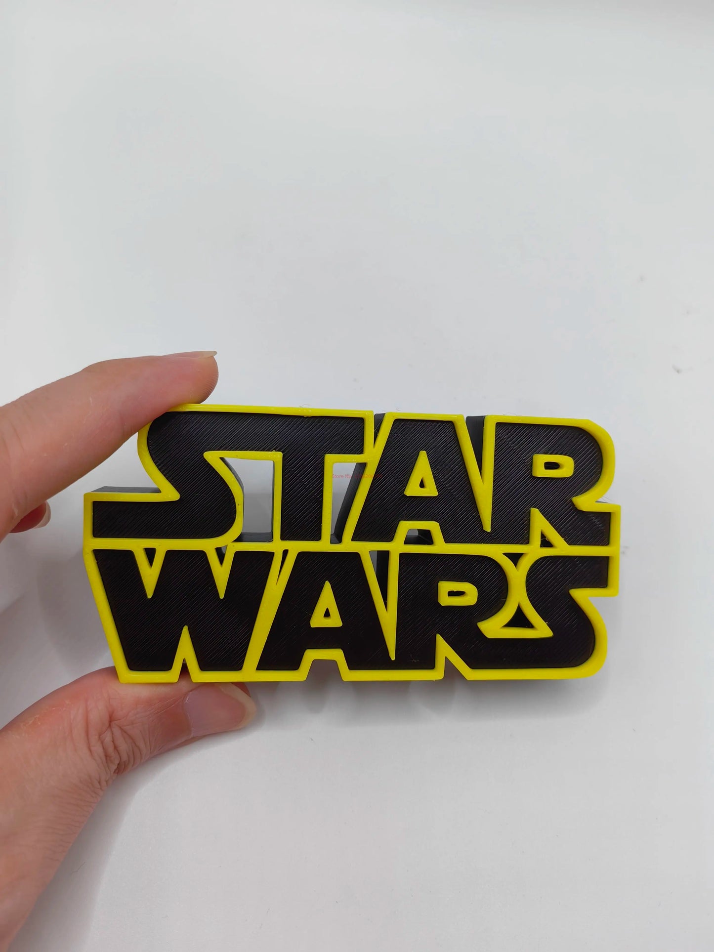 Star Wars Star Wars Logo 3D Font Standing Signboard Trendy Play High Aesthetic Decoration Model Toys
