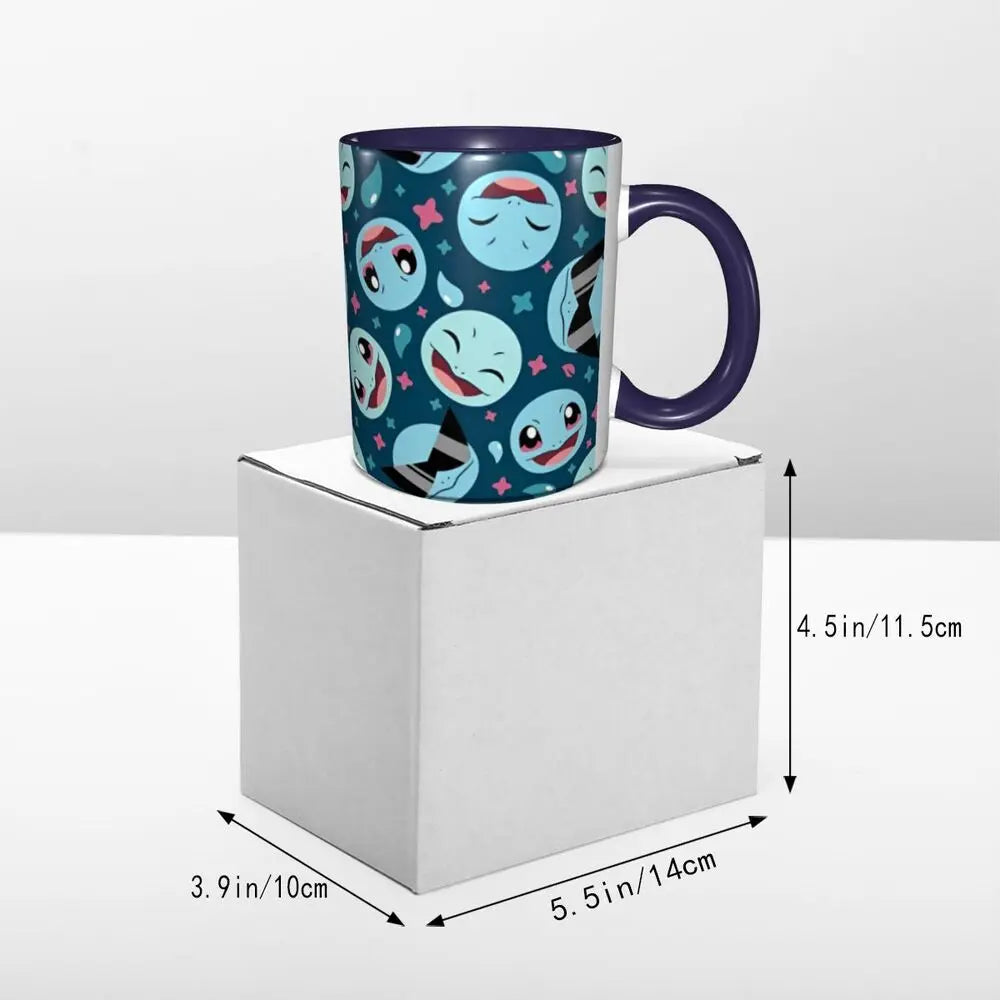 Pokemon Gengar Cartoon Mugs Cute Coffee Cup Gifts For Women Men