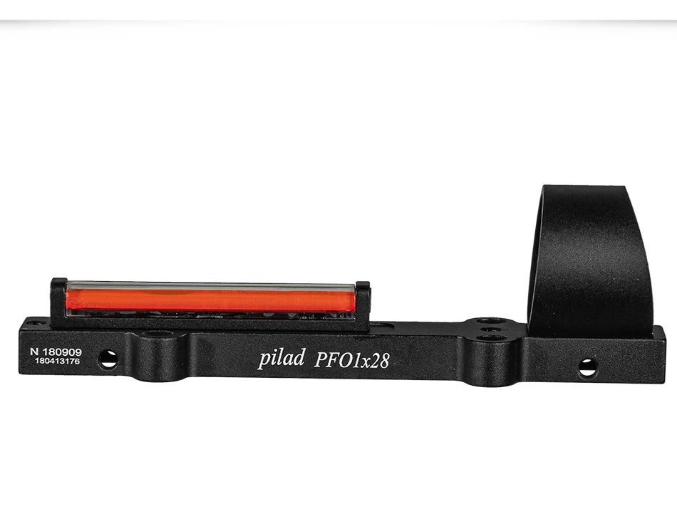 Tactical 1X28 Red Fiber Red Dot Sight Scope Holographic Sight Fit Shotgun Rib Rail Hunting Shooting Accessory Pilad Pf0
