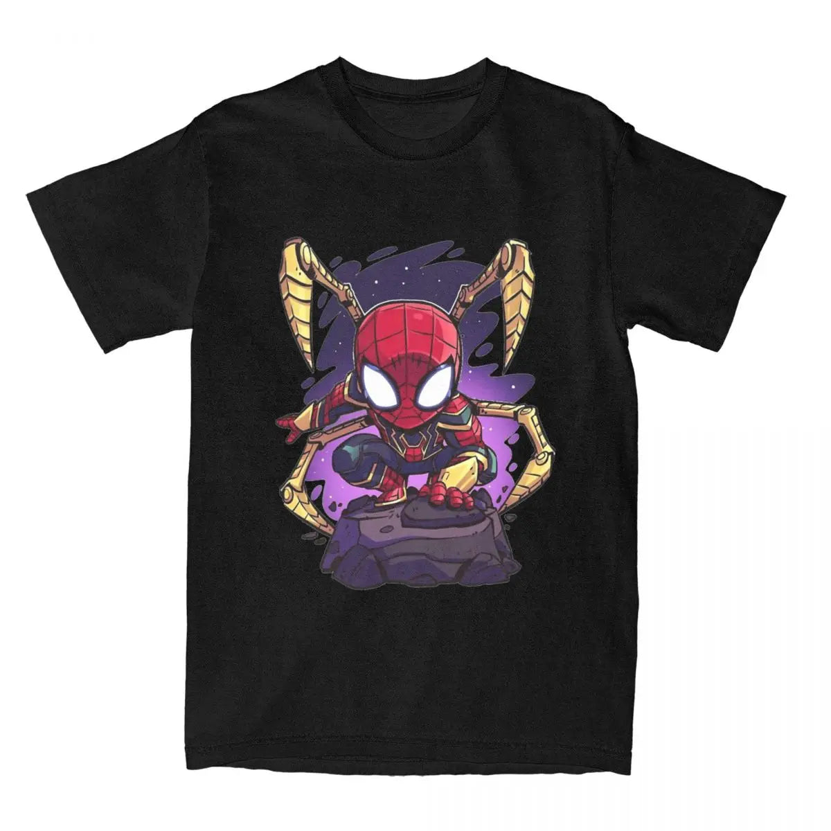 Men Women Superhero Spider Man Shirt Merch 100% Cotton T-shirt Clothing Novelty Tee Shirt Summer