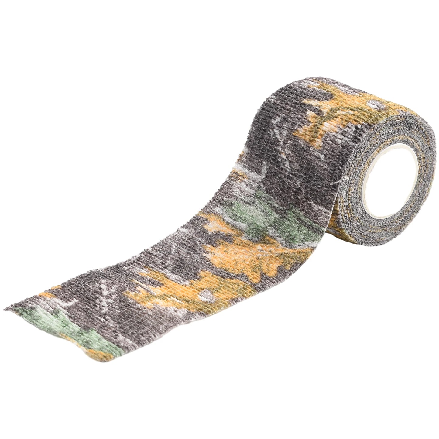 Hand Tool Camo Form Reusable Self Cling Camo Hunting Rifle Provide Insulation Fabric Tape Wrap Polyester Camouflage Equipment