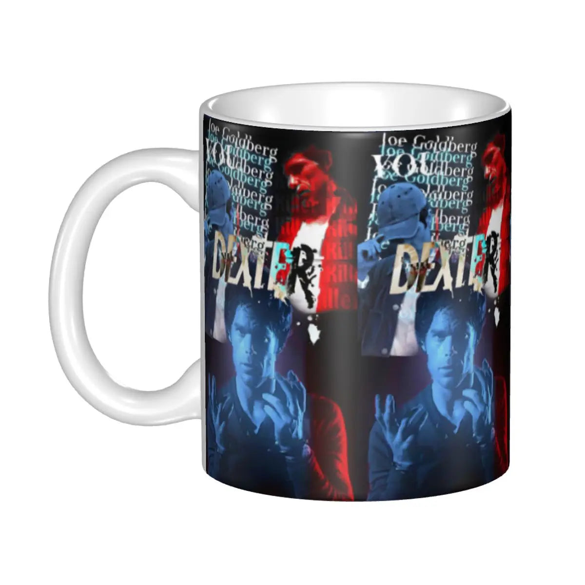Customized Dexter Morgan Mugs DIY Movie Ceramic Milk Tea Coffee Cup