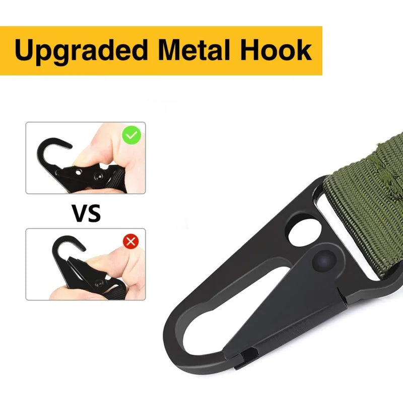 Tactical 3 Point Rifle Sling - AR15 Shotgun Airsoft Gun Belt Paintball Military Shooting Hunting Adjustable Strap