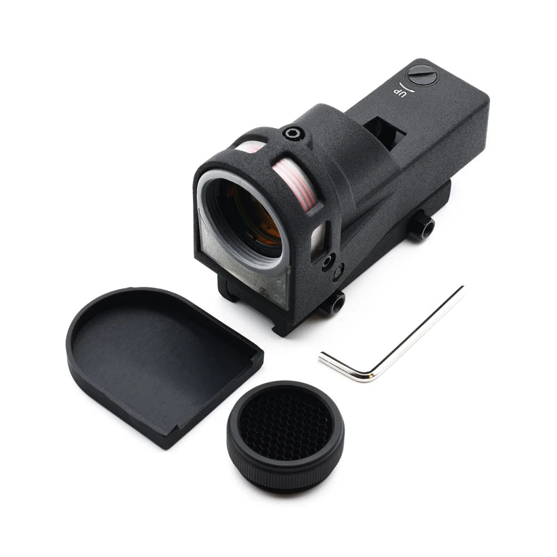 M21 Tactical Self-illuminated Reflex Red Dot Sight for Rifle Airsoft Hunting and Shooting with QD Mount and Killflash