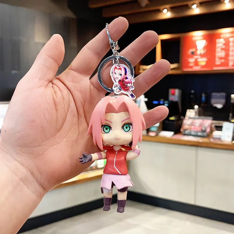 Anime Keychain Cute Car Keychains For Men Women Keyring Pendant Keys Holder Accessories Backpack Pendant Tank Best Friends Gift