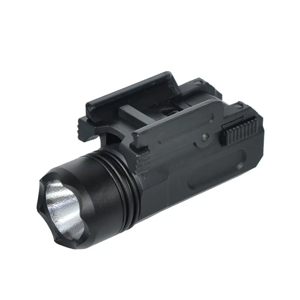 Airsoft Pistol Light Tactical Mini Gun Flashlight QD Quick Release Rifle Torch G17 G18C G22 20mm Rail Handgun G19 Hunting
