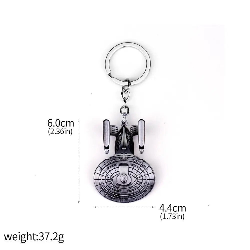 Star Wars Keychain Cartoon Millennium Falcon Spaceship Keyring Pendant Metal Bottle Opener Accessories Fans Gifts Toy
