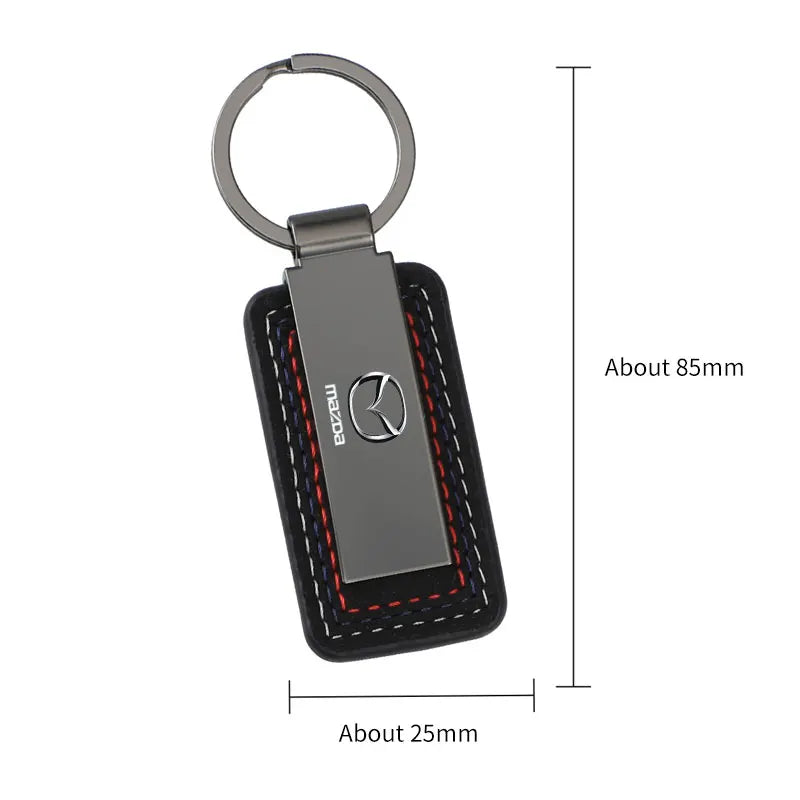 Car Keychain Keyring Pendant Accessories For Mazda 2 3 5 6 Atenza Axela Demio CX3 CX-5 CX5 CX7 MP MS RX8 Metal Emblem Keychain