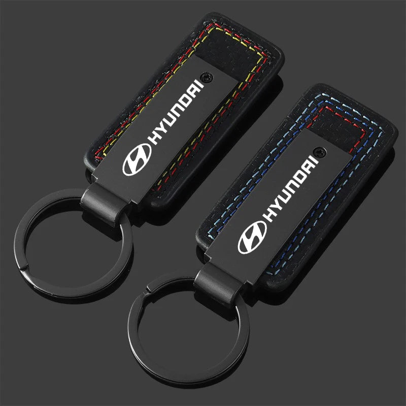 Car Keychain Waist Belt Key Holder New Luxury Pendant Gift Keyring For Hyundai Santafe I10 I30 Solaris Tucson Sonata Genesis G80