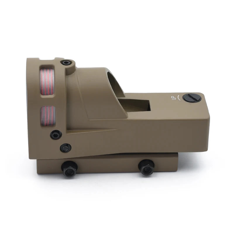 M21 Tactical Self-illuminated Reflex Red Dot Sight for Rifle Airsoft Hunting and Shooting with QD Mount and Killflash