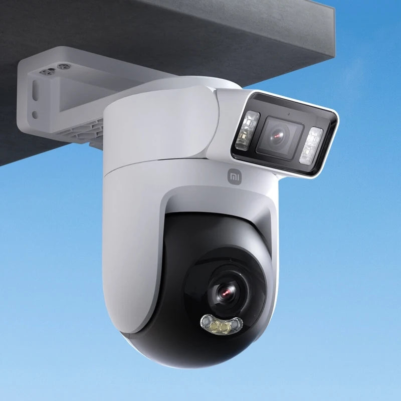 Xiaomi Outdoor Camera 4 Dual Lens 5MP 3K HD Dual View Monitoring Panoramic Closeup Tracking IP66 Weatherproof AntiTheft