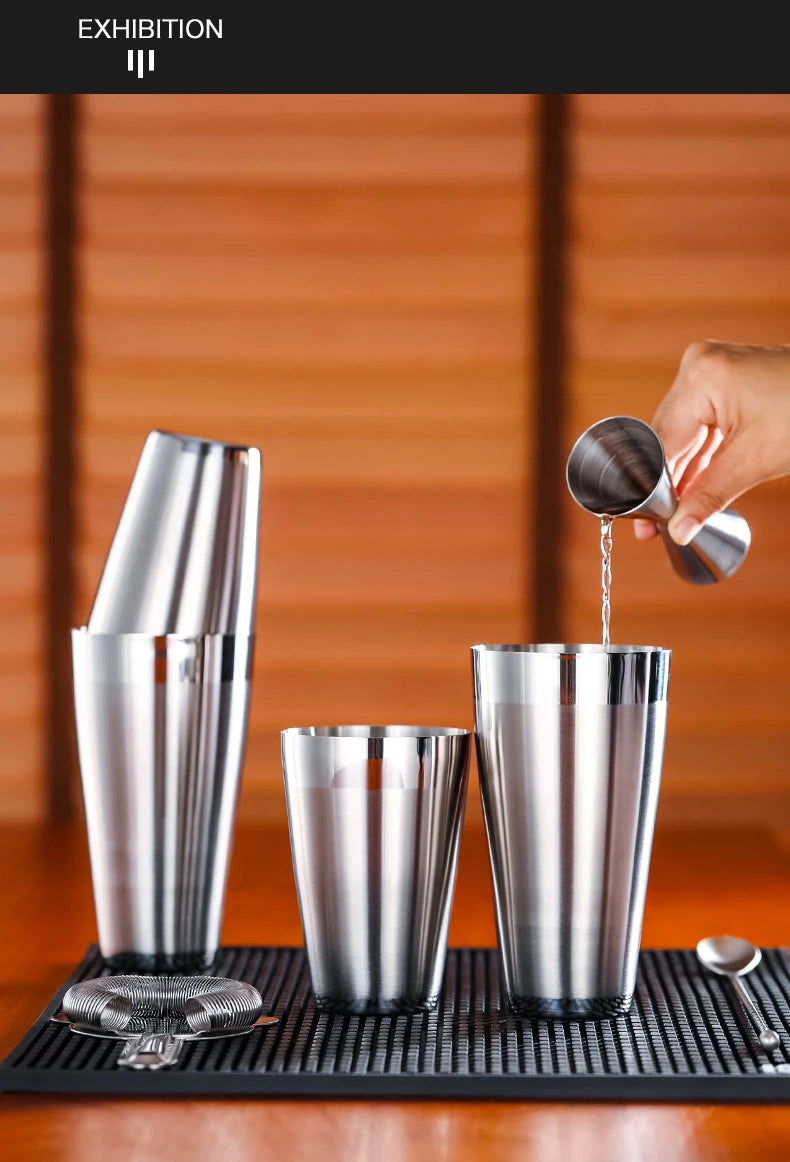 CRISON SK001 Professional Boston Shaker Two Piece Blender Bar Tool for Bartenders cocktail shaker