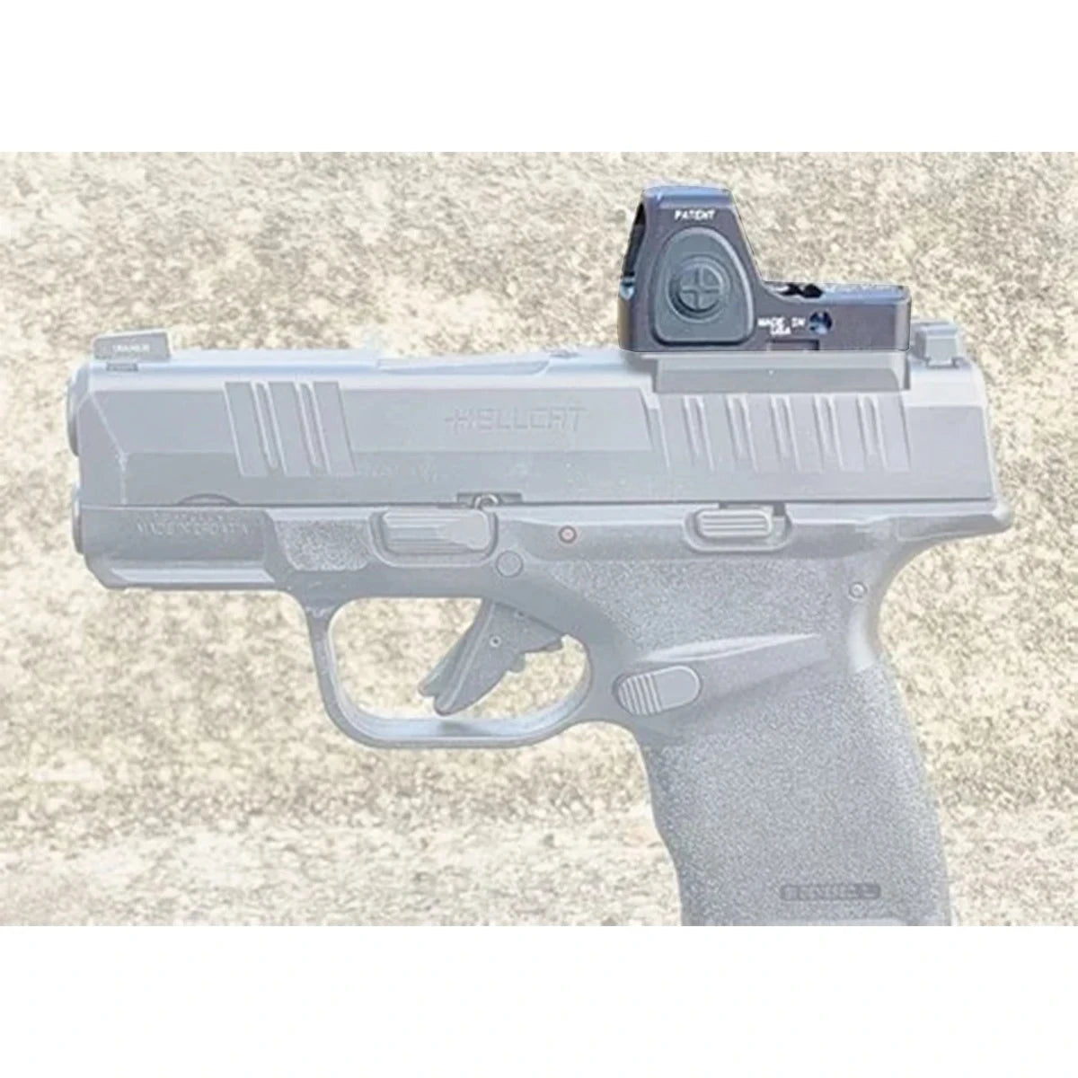 Tactical Red Dot Sight Tactical Reflex Sight Pistol Optics Riflescope G19 G43X Mos M&P Shield 20mm Rail Collimator Sight