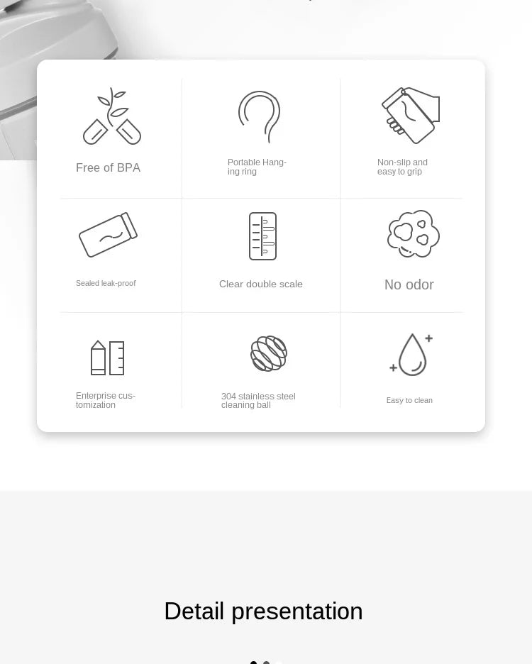 Portable Protein Shaker 500ml Fitness Bottle with Wire Whisk Ball for Fitness Enthusiasts Athletes Very For Outdoor Gym