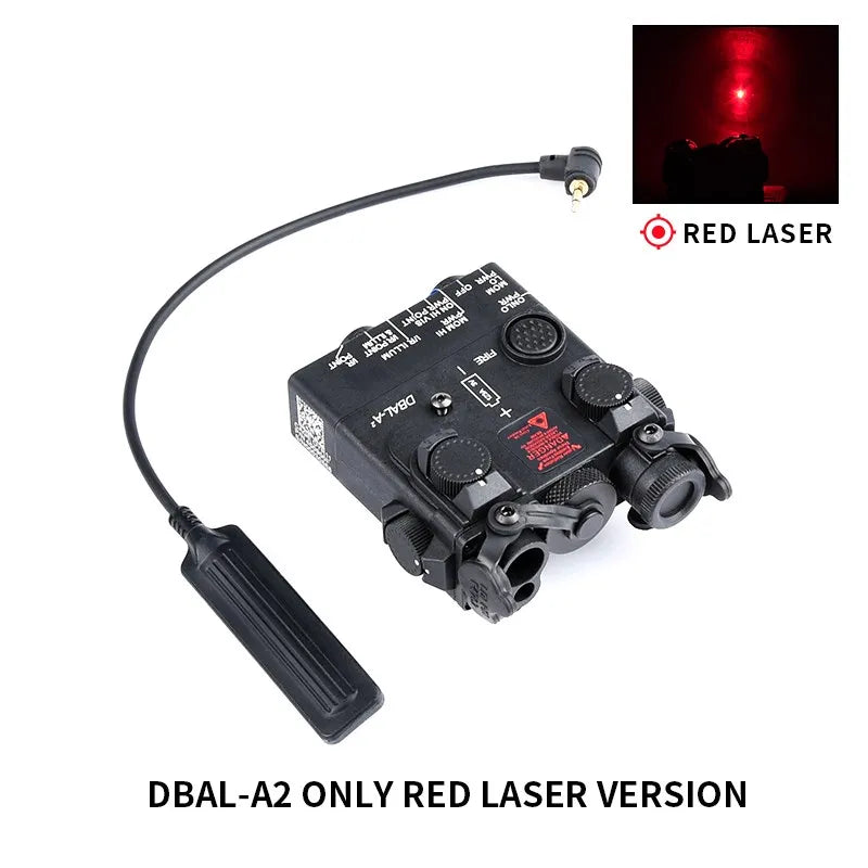 WADSN Tactical DBAL Red Dot Indicator Dbal A2 Green Pointer Singal Laser Airsoft DBAL-A2 Hunting Scout Light Fit 20mm Rail
