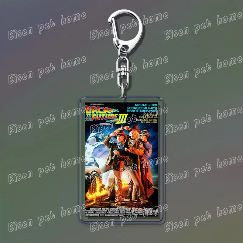 Popular Classic Movies Keychains for Accessories Bag Jaws Fight Club Avatar Films Pendant Key Chains Keyrings Jewelry Fans Gifts