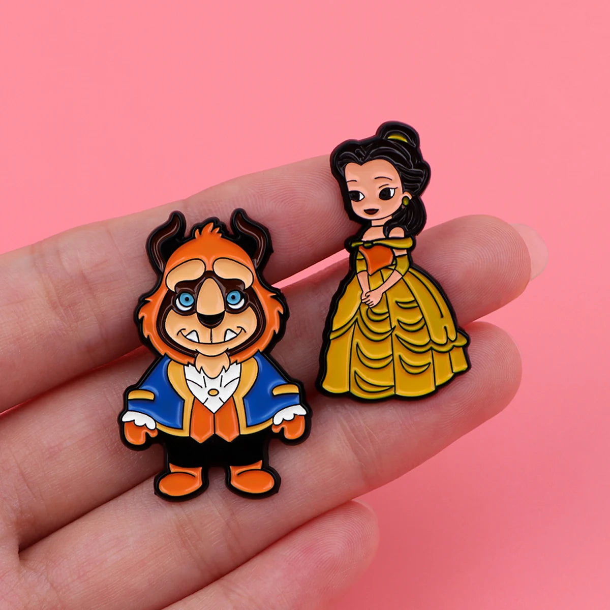 Classic Movie Characters Enamel Pins Cartoons Anime Badges For Bags Jeans Clothes Jackets Backpack Hoodies Lapel Pin Kids Gifts