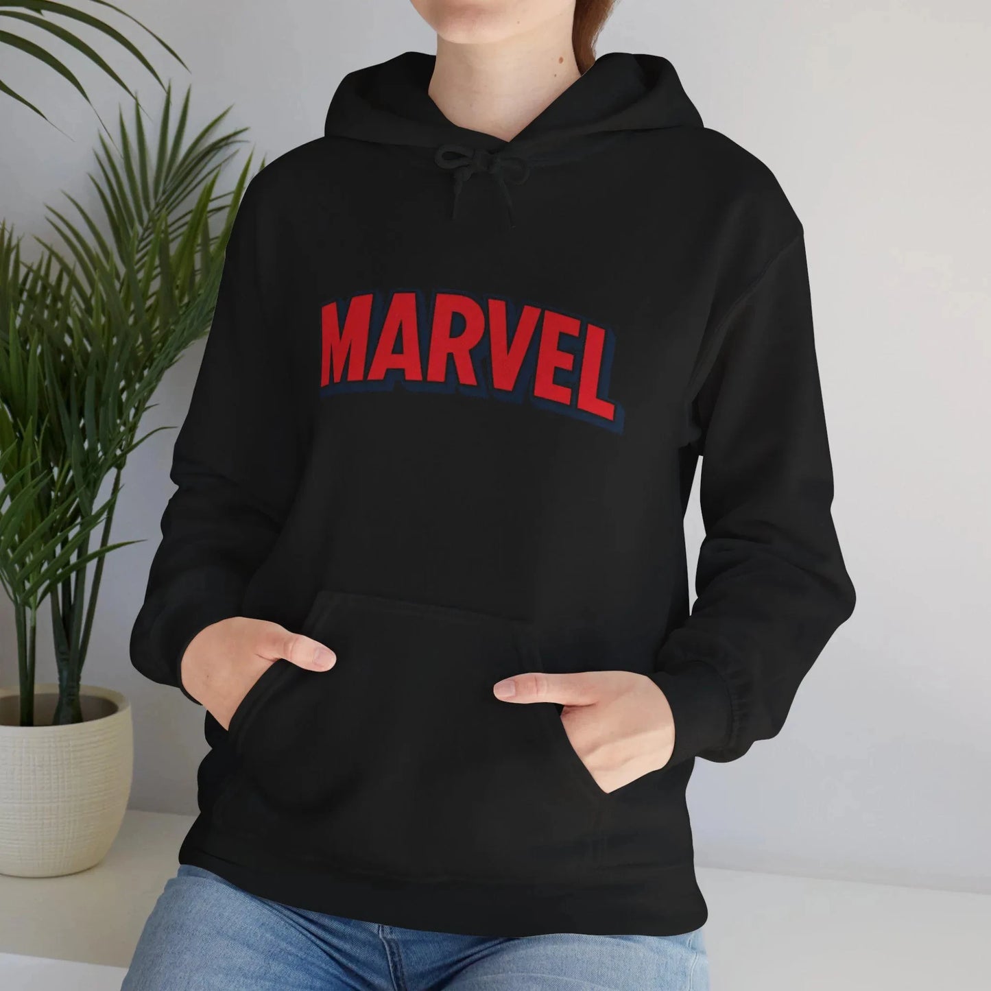 Marvel-Inspired Unisex Hooded Sweatshirt Perfect for Superhero Fans Gifts for Birthdays Comic Con Cozy Loungewear