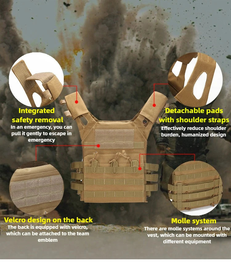 Tactical Chest Rig Pack for Men, Running Chest Bag with Front Loop Recon Chest Rigs for Hunting Outdoor EDC