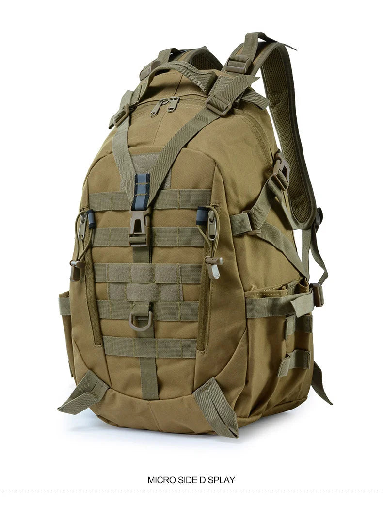 Military Tactical Backpack for Men and Women 35L Army 3 Days Assault Pack Bag Large Rucksack with Molle System