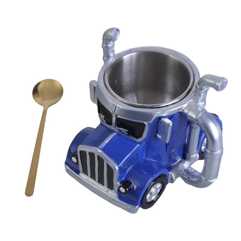 Semi Truck Coffee Mug Truck Homes Kitchen Handcraft Water Cup