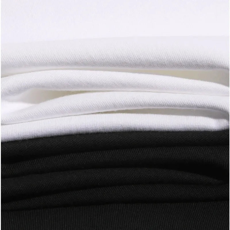 Original Superhero Cartoon Print T-shirt Marvel Summer New Men's and Women's Street Fashion Loose Casual Short-sleeved Top