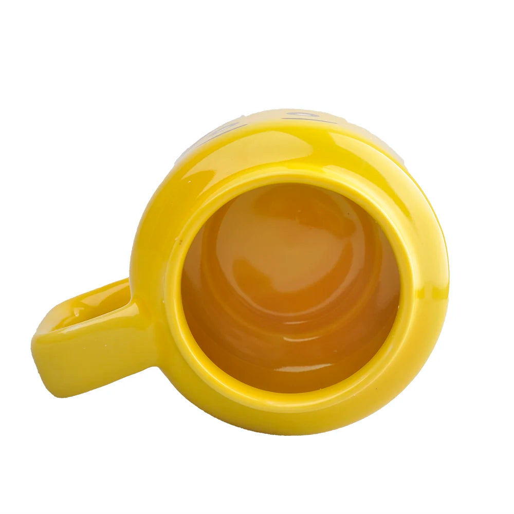 Cute Cartoon 250ML Mug Cups Ceramic Coffee Milk Tea Drinkware Impish Expression Pattern for Couple Friend Christmas gifts Travel