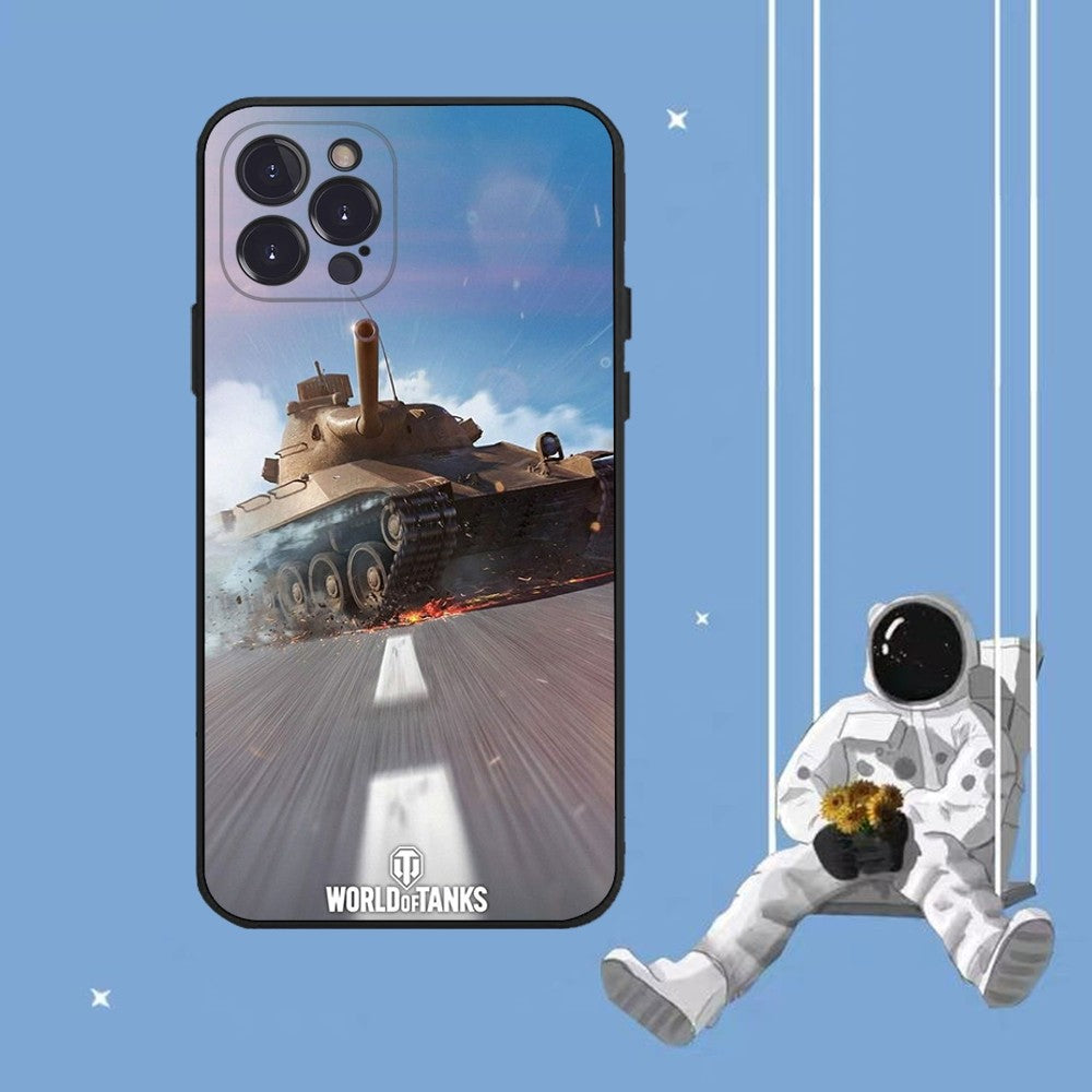 World Of Tank Phone Case For iPhone 14 11 12 13 Mini Pro XS Max Cover 6 7 8 Plus X XR SE 2020 Funda Shell