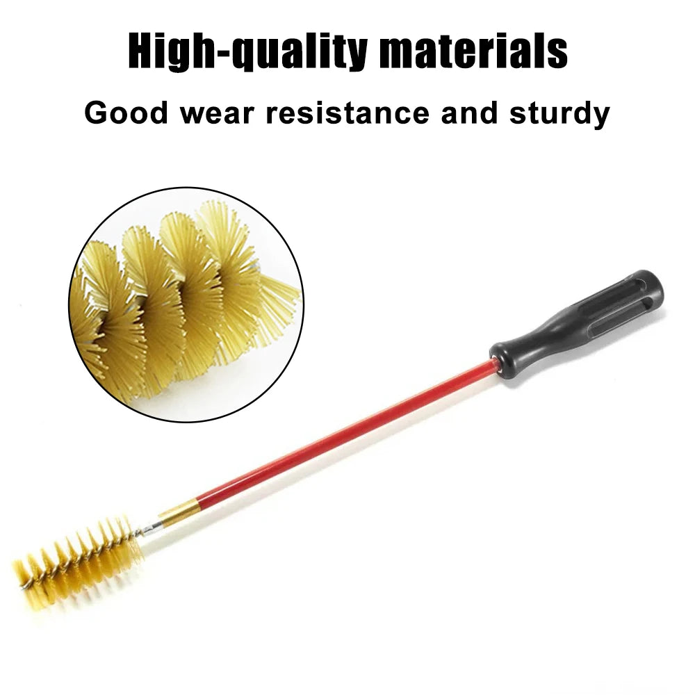 Tactical Gun Cleaning Kit 6Pcs Shotgun Cleaning Tool Gun Barrel Cleaning Brush Kit for 10/12/16/20/28/410 GA Gauge Shotgun