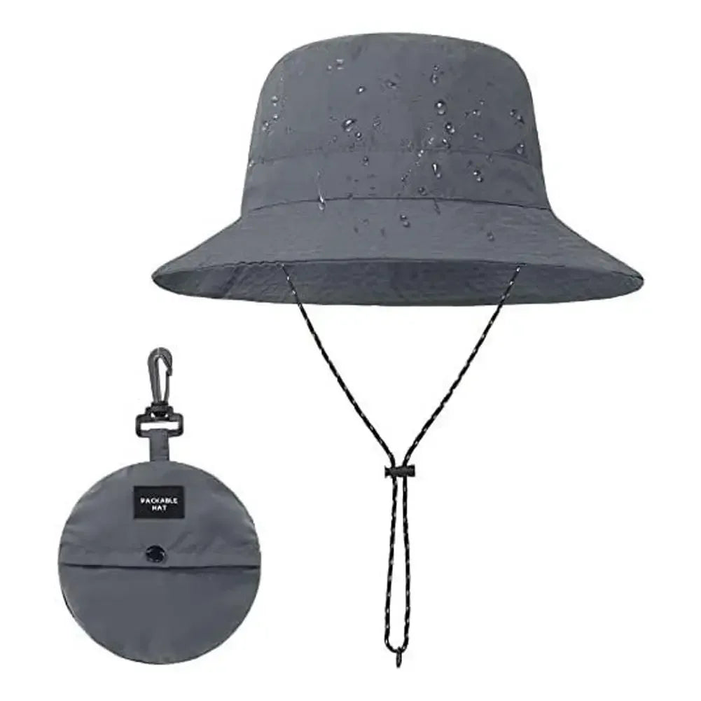 Waterproof Fisherman Hat Women Summer Sun Anti-UV Protection Camping Hiking Mountaineering Caps Men's Panama Bucket Outdoor Hat