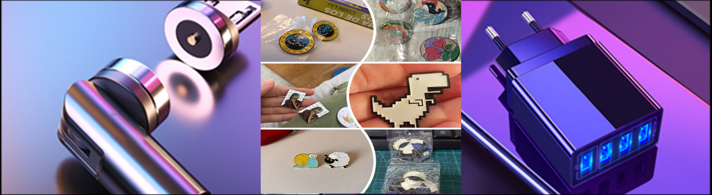 Punk Music Lovers Enamel Pin Good Vibes Tape DJ Vinyl Record Player Badge Brooch Lapel Pins Jeans Shirt Jewelry Gifts Wholesale