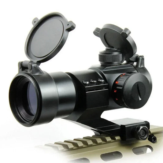 Tactical M3 Red Dot Sight With L Shaped Mount Airsoft Riflescope Shooting Hunting Rifle Gun For 20MM Rail