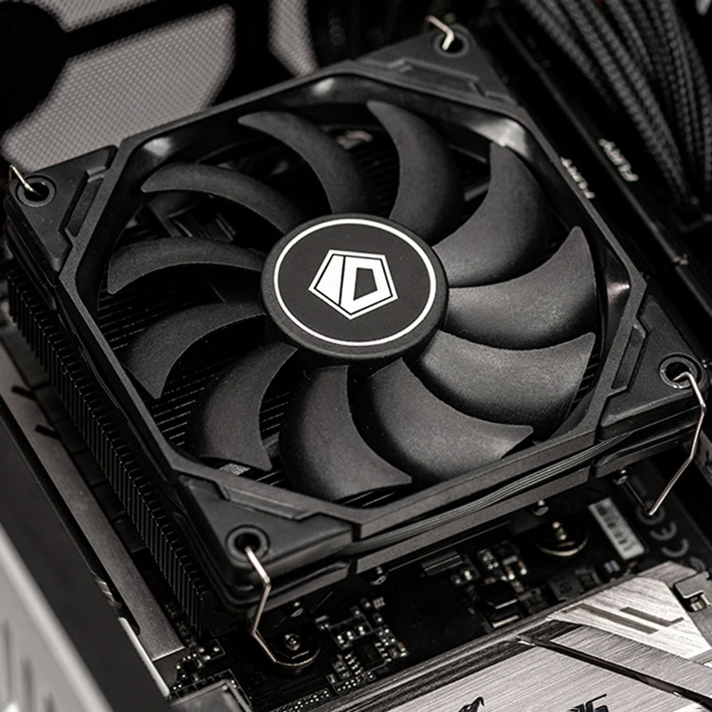ID-Cooling IS-40X V3 CPU Cooler Height Super Slim CPU Radiator 4 Heatpipe 9cm Cooling Fan for INTEL LGA1700 11200 15X AM5 AM4